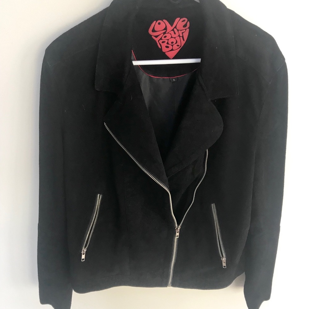 Suede Moto jacket